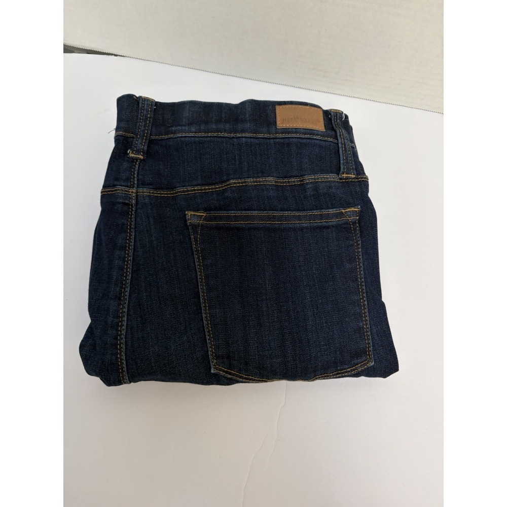 Judy Blue JB8846 Womens Mid Rise Skinny Jeans Dark Wash Pull On Size 15/32